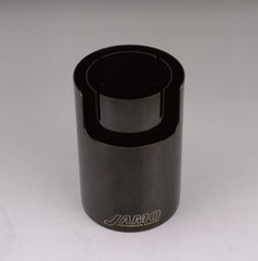 Double Wall Exhaust Tip TH Black Chromed