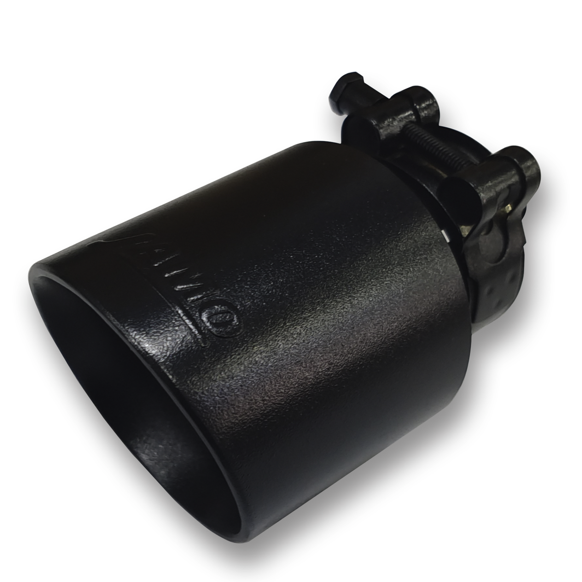 Double Wall Exhaust Tip Black Coated