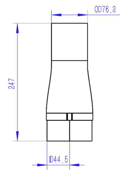 4-1 Slip-on Header Merge Collector