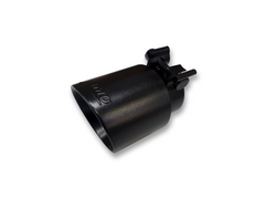 Double Wall Exhaust Tip Black Coated